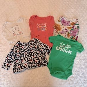 3/$20 Baby Girl Bundle + Swimsuit 3-6 Months
